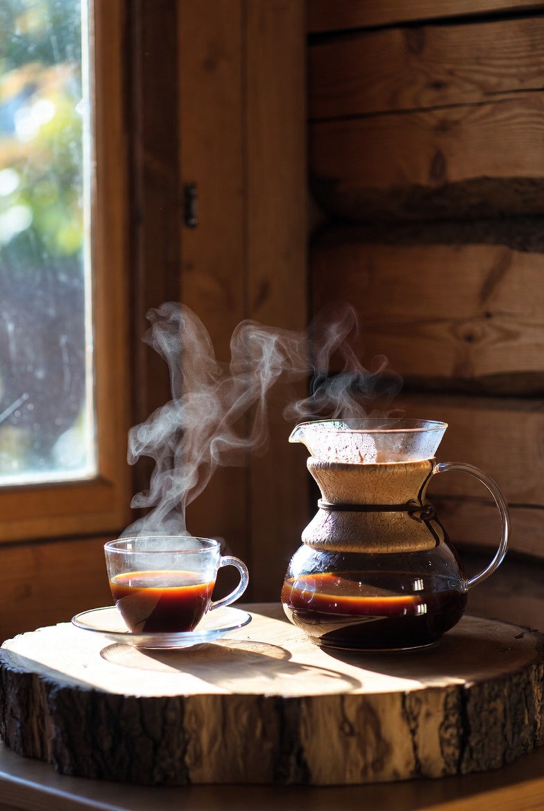 Making premium coffee